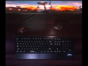 keyboard modeling and dark style rendering 3D Model