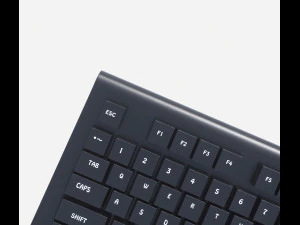 keyboard modeling and rendering 3D Model