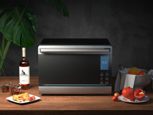 oven ing and rendering 3D Model