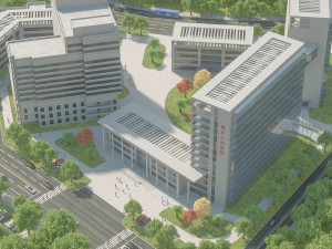 aerial view modeling and rendering 3D Model
