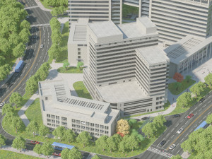 aerial view modeling and rendering 3D Model