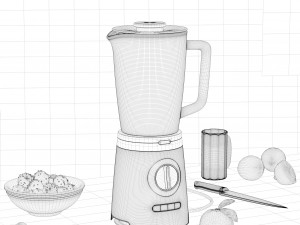 juicer product rendering 3D Model