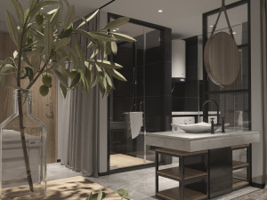 guesthouse modeling and rendering Model 3D