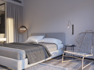 guesthouse modeling and rendering Model 3D