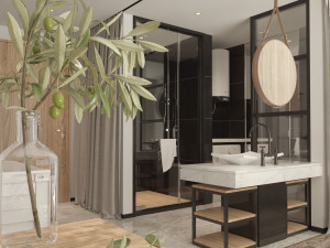 guesthouse modeling and rendering Model 3D