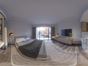 guesthouse modeling and rendering Model 3D
