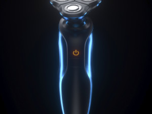 three-dimensional modeling and rendering of shaver 3D Model