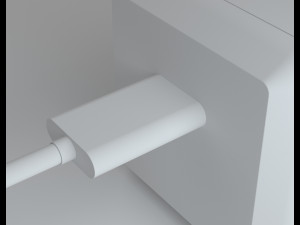 transparent data line modeling and rendering Modèle 3D