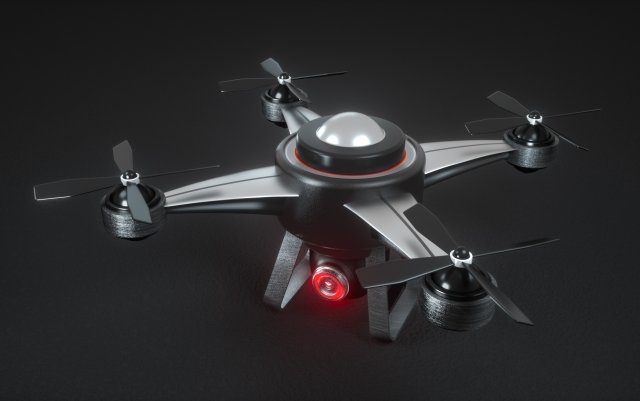 ing and rendering of uav 3D Model .c4d .max .obj .3ds .fbx .stl .blend 