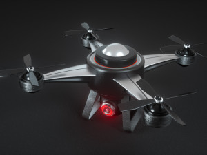 ing and rendering of uav 3D Model