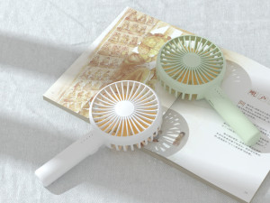 small fan 2 modeling and rendering 3D Model