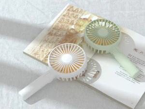 small fan 2 modeling and rendering 3D Model