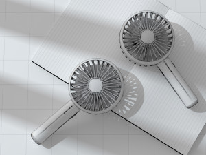 small fan 2 modeling and rendering 3D Model