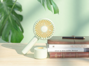 small fan 4 modeling and rendering 3D Model