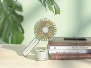 small fan 4 modeling and rendering 3D Model