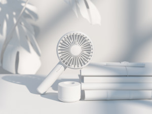 small fan 4 modeling and rendering 3D Model