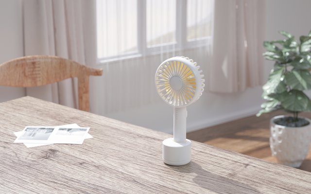 small fan 5 modeling and rendering 3D मॉडल .c4d .max .obj .3ds .fbx .stl .blend 
