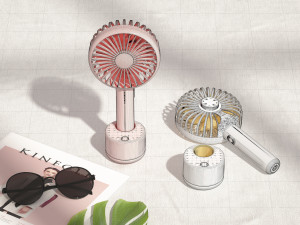 small fan 6 modeling and rendering 3D Модель