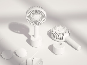 small fan 6 modeling and rendering 3D Модель