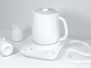 the kettle modeling and rendering 3D Model