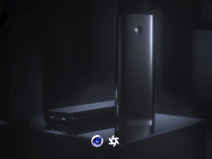 mobile power modeling and rendering 3D Model