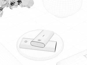 mobile power modeling and rendering 3D Model