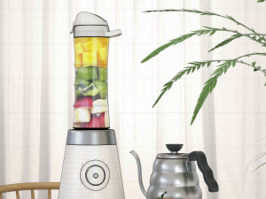 ing and rendering of juicer Modèle 3D