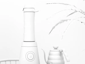 ing and rendering of juicer 3D Model