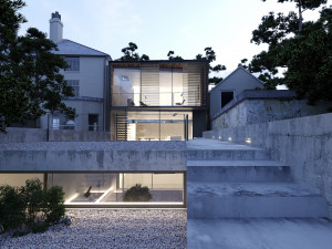 indoor and outdoor building modeling and rendering 3D Модель