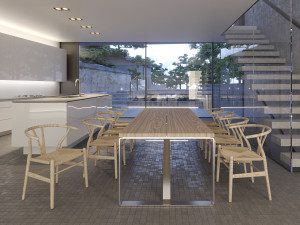 indoor and outdoor building modeling and rendering 3D Model