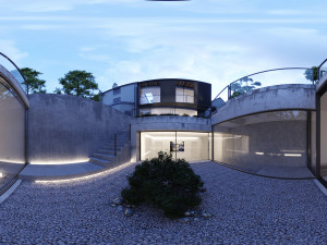 indoor and outdoor building modeling and rendering 3D Model