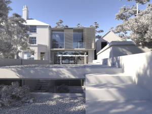indoor and outdoor building modeling and rendering 3D Model