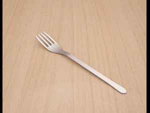 spoon and fork 3D Model