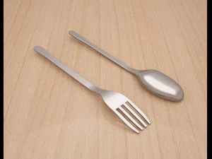 spoon and fork 3D Model