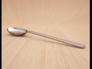 spoon and fork Modelo 3D