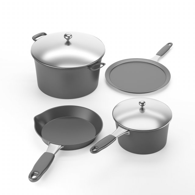 cooking utensils Modelo 3D .c4d .max .obj .3ds .fbx .stl .blend 