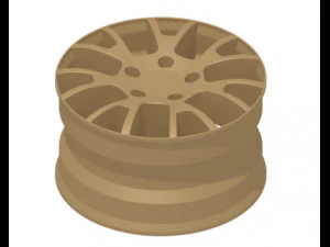 roda de carro Modelo 3D