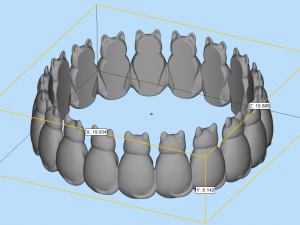 cute cats jewelry ring r6 3d print model 3D Принт Модель