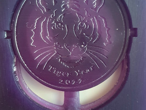 tiger coin 2022 3d print model 3D Print Model