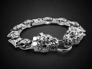 tiger bracelet 2022 b1 3d print model 3D Print Model