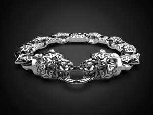 tiger bracelet 2022 b1 3d print model 3D Print Model