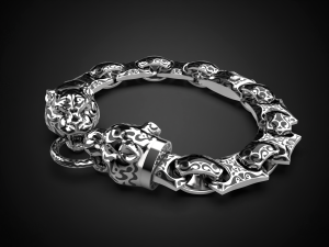 tiger bracelet 2022 b1 3d print model 3D Print Model