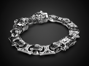 tiger bracelet 2022 b1 3d print model 3D Print Model