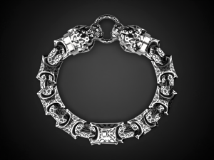 tiger bracelet 2022 b1 3d print model 3D Print Model