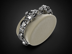 tiger bracelet 2022 b1 3d print model 3D Print Model