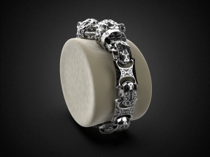 tiger bracelet 2022 b1 3d print model 3D Print Model