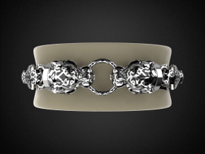 tiger bracelet 2022 b1 3d print model 3D Print Model