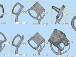 tiger bracelet 2022 b1 3d print model 3D Print Model