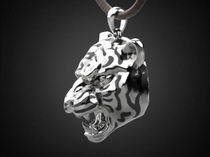 tiger pendant 2022 p7 3d print model 3D Принт Модель