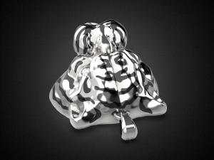 tiger pendant 2022 p7 3d print model 3D Принт Модель